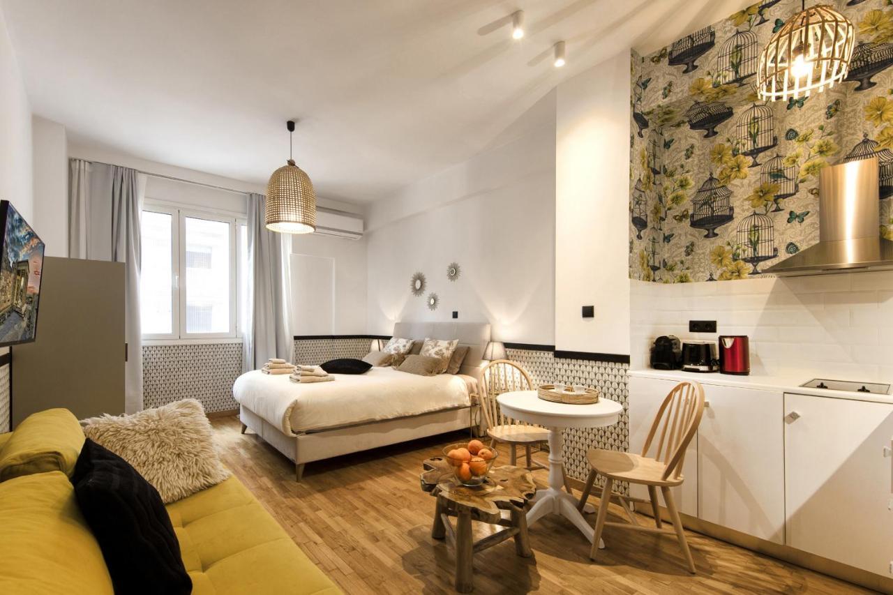 Apartamento estudio de 36 m² en Omonia, con 1 baño privado. Atenas Exterior foto